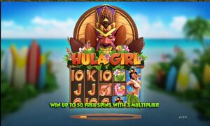 Hula Girl: Game slot được chơi trên lưới cuộn 5x3 thú vị