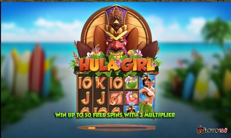 Hula Girl: Game slot được chơi trên lưới cuộn 5x3 thú vị