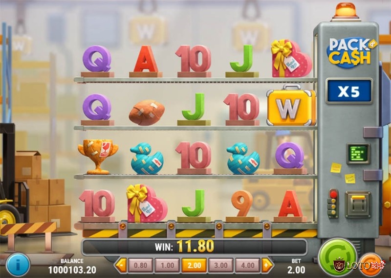 Pack & Cash là game có cách chơi rất đơn giản