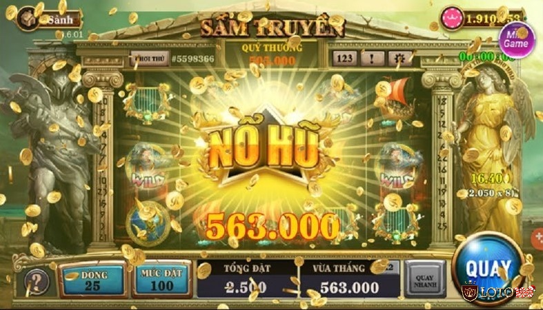 Giới thiệu về tựa game slot Nổ hũ Sấm Truyền