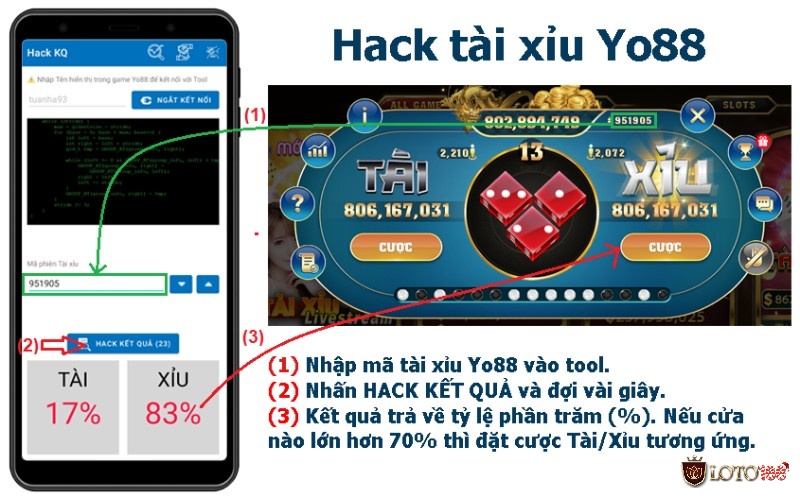 Tool hack Yo88 được nhiều anh em sử dụng