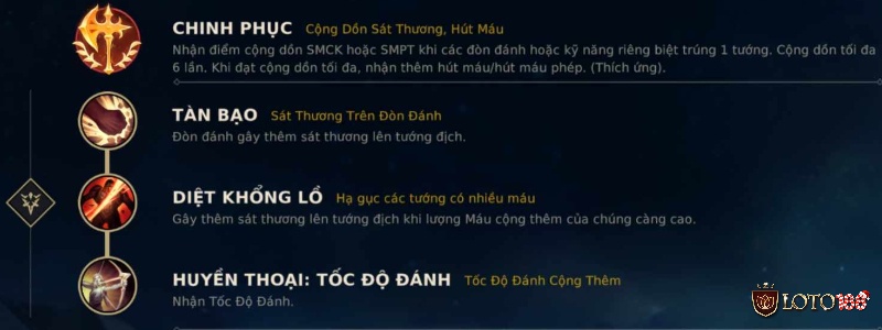 Bảng ngọc ứng với cách lên Trang bị Xin Zhao với vai trò đi rừng