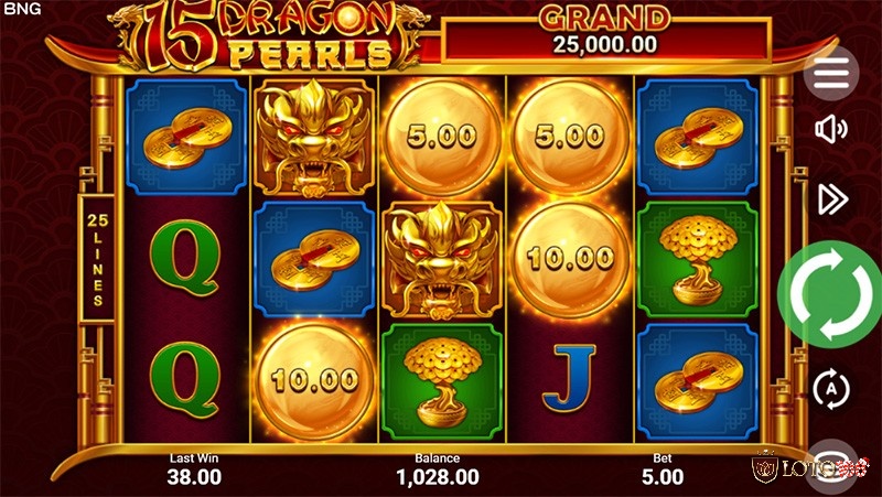 Tìm hiểu slot game 15 Dragon Pearls huyền bí và kỳ ảo