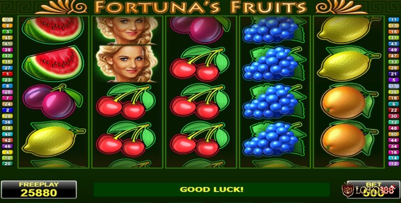 Cách chơi Fortuna's Fruits vô cùng đơn giản và dễ hiểu