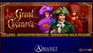 Grand Casanova slot: Trải nghiệm Venice lãng mạn