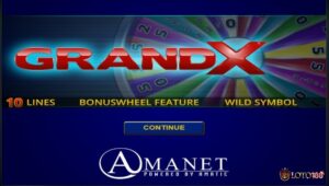 Grand X: Slot game cổ điển mang đến thưởng 250.000 xu