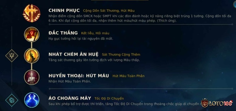 Bảng ngọc Olaf giúp cải thiện độ cơ động