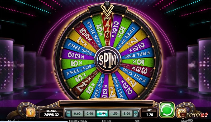 Vòng quay miễn phí trong slot game 777 này giúp bạn nhận được nhiều phần thưởng hấp dẫn