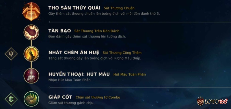 Cùng với Trang bị Ezreal thì bảng ngọc là một phần cũng không thể thiếu