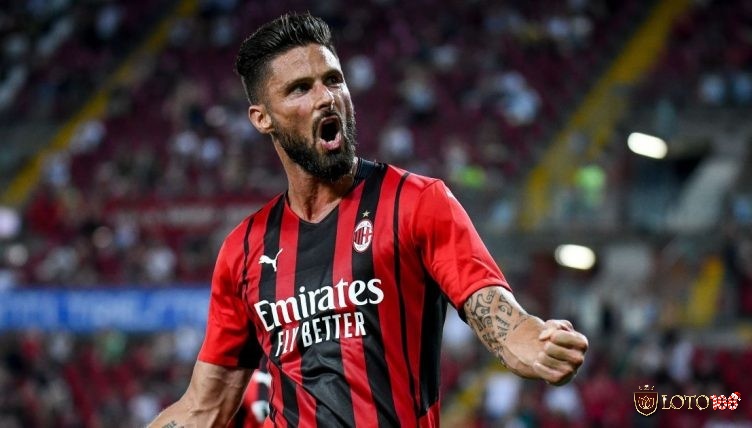 Tiền đạo hay nhất của AC Milan: Cầu thủ Olivier Giroud