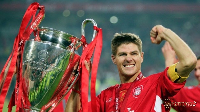 Steven Gerard - tiền vệ hay nhất Liverpool giành được 1 Champions League