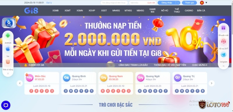 Cùng Loto188 chúng tôi tìm hiểu về nhà cái Gi8 nhé