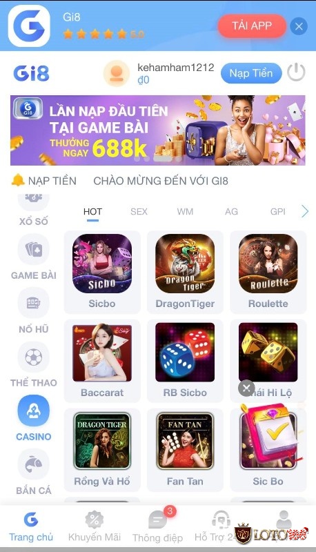 Web cược này là thương hiệu casino trực tuyến hàng đầu