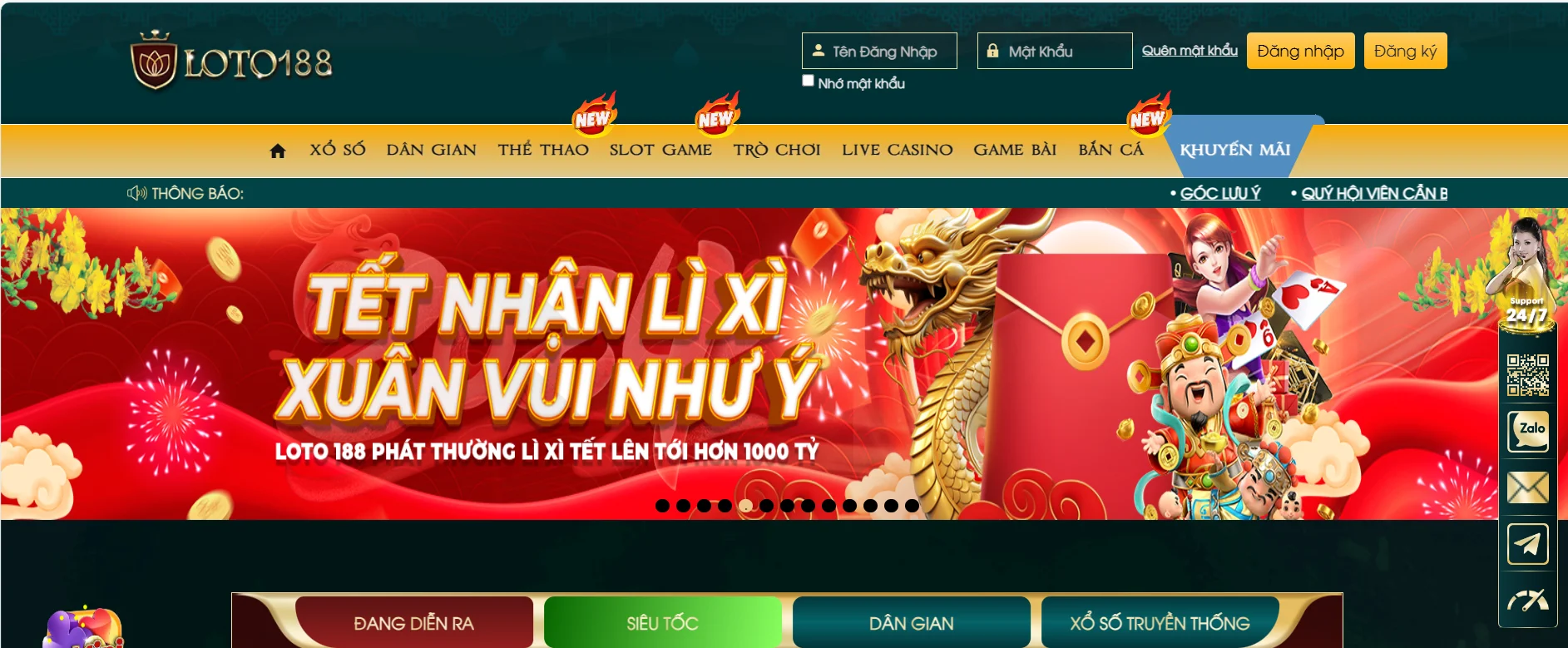 LOTO188 - Nhà cái cá cược xổ số, lô đề trực tuyến