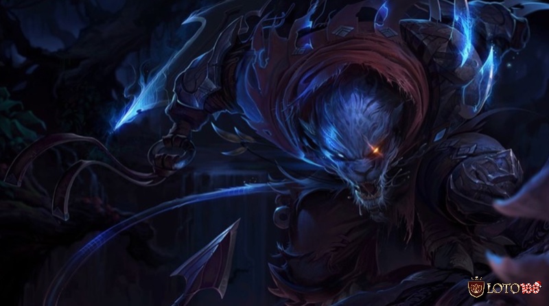 Rengar có thể hạ gục mục tiêu nhanh chóng với bộ kỹ năng gây sát thương cao