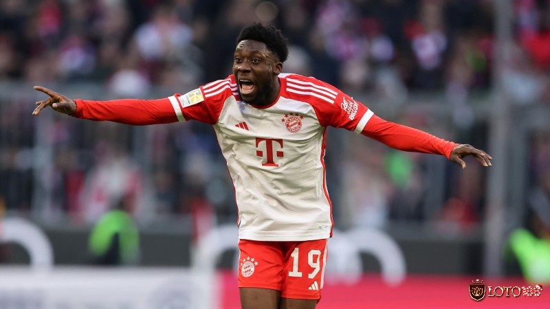 Hình ảnh về hậu vệ Alphonso Davies