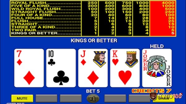 Tìm hiểu thông tin về Video Poker