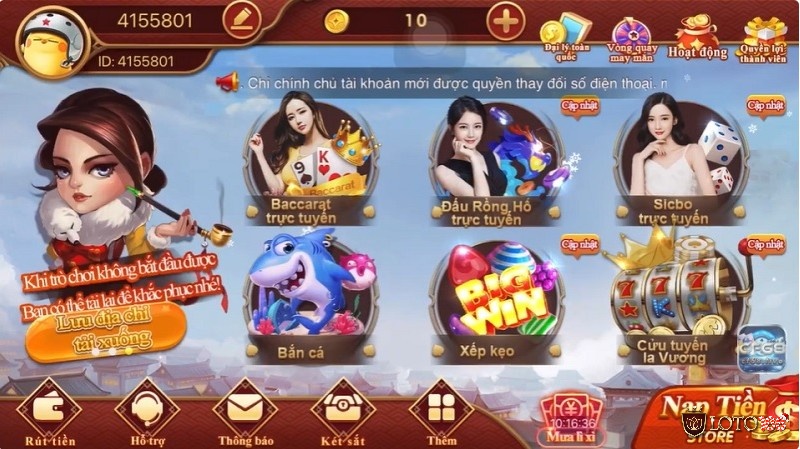 Ưu điểm của cổng game CF68