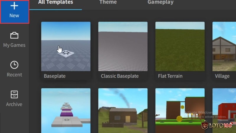 Các thao tác cơ bản trong Roblox rất dễ tiếp cận cho người mới bắt đầu