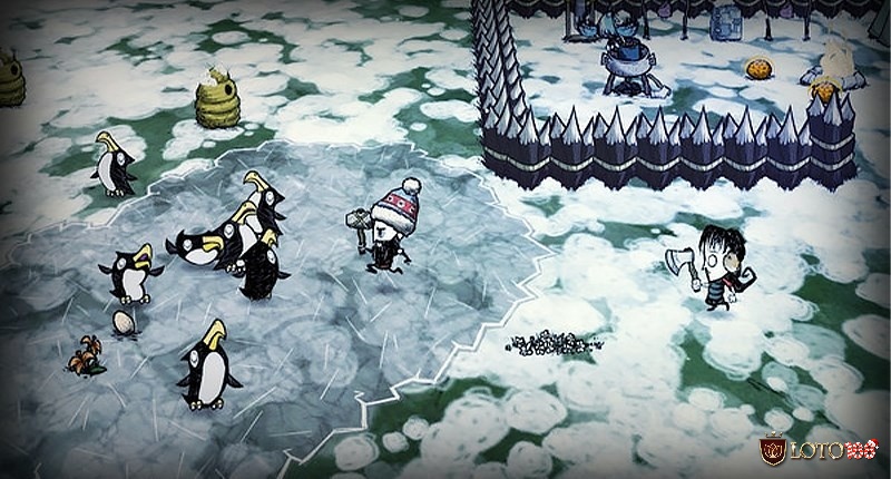 Điểm nổi bật trong phong cách đồ họa chính là yếu tố đặc trưng của dòng game Don't Starve