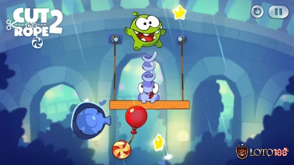 Game mobile nhẹ - Cut the Rope 2